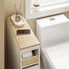 Prévente SoBuy BZR54-K-W Meuble WC Rangement 20 cm – 3 Tiroirs, Étagère Mobile, Roulettes Discrètes, Anti-Basculement – 60×20×82 cm, Blanc