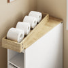 Prévente SoBuy BZR54-K-W Meuble WC Rangement 20 cm – 3 Tiroirs, Étagère Mobile, Roulettes Discrètes, Anti-Basculement – 60×20×82 cm, Blanc