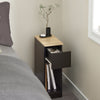 SoBuy FBT111-SCH Table de Chevet Table de Nuit Bout de Canapé Table d'Appoint Table Basse avec Tiroir