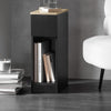 SoBuy FBT111-SCH Table de Chevet Table de Nuit Bout de Canapé Table d'Appoint Table Basse avec Tiroir
