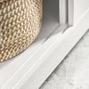 sobuyes.shopG128-W Meuble Sous-Lavabo Meuble pour lavabo suspendu