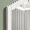 sobuyes.shopG129-W Armoire Murale Salle de Bain avec Miroir, Format Compact, pour Salle de Bain et WC, Rangement Optimisé, Usage Quotidien – L40×P10×H49 cm, Blanc