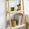 sobuyes.shopG162-N Étagère Pliable Style échelle Étagère pour Salle de Bain, Bureau, Salon, etc. avec 4 Niveaux de Rangement