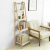 sobuyes.shopG162-N Étagère Pliable Style échelle Étagère pour Salle de Bain, Bureau, Salon, etc. avec 4 Niveaux de Rangement