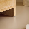 sobuyes.shopG198-N Support d'écran d'ordinateur de Support de Moniteur de bambou avec 2 Tiroirs