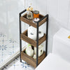sobuyes.shopG226-F Meuble Salle de Bain Rangement avec 3 paniers - Rangement Serviteur de Douche Étagère de Stockage Salle de Bain Petit Meuble WC Rangement 28x20x74 cm