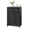 sobuyes.shopG238-DG Meuble Bas de Salle de Bain – Commode pour Salle de Bain, Armoire de Rangement avec étagère réglable, 1 Tiroi
