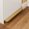SoBuy FSB112-WN Meuble Poubelle 2 Compartiments avec Pédale et Tiroir – Rangement Blanc Aspect Chêne – 35×25×101,7 cm, Blanc et Chêne