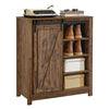 SoBuy FSB59-N Buffet Meuble de Rangement avec Porte de Grange Coulissante, Commode Multifonction pour Entrée Salon Cuisine – 