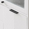 SoBuy FSB94-W Meuble Chaussures, Meuble Entrée, Commode, Armoire de Rangement