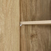 SoBuy FSB96-G Armoire à Chaussures avec 2 Portes Effet Miroir et 5 Compartiments – L83×P38×H100 cm, Charge 80 kg, Finition Dorée