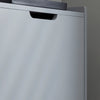 SoBuy FSR151-HG Armoire à Chaussures 2 Abattants Ultra-Slim 19cm, Rangement Compact pour Entrée Couloir – 50x19x91 cm, Gris