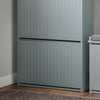SoBuy FSR165-H-HG Meuble à Chaussures à Abattants 3 Niveaux – Rangement Discret pour Entrée – 61x26x120 cm Gris