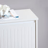 Prévente SoBuy FSR165-H-W Meuble à Chaussures à Abattants 3 Niveaux – Rangement Discret pour Entrée – 61x26x120 cm Blanc
