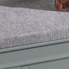 SoBuy Lot FSR64-HG + FSR79-HG – Ensemble Meubles à Chaussures Gris, Banc avec Coussin + Meuble 4 Abattants 16 Paires, Rangement Entrée 2 Pièces