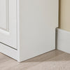 SoBuy FSR78-WG Meuble à Chaussures Gain de Place – Entrée Étroite – 54x24x82 cm Effet Bois Blanc
