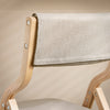 SoBuy FST40-HGx2 Lot de 2 Chaises Pliantes Rembourrées en Bois – Housse Amovible Lavable – Naturel