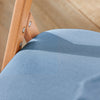 SoBuy FST92-BL Chaise Pliante Rembourrée en Bois – Bleu