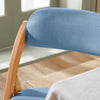 SoBuy FST92-BL Chaise Pliante Rembourrée en Bois – Bleu