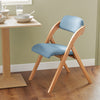 SoBuy FST92-BL Chaise Pliante Rembourrée en Bois – Bleu