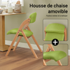 SoBuy FST92-GR Chaise Pliante Rembourrée en Bois – Vert