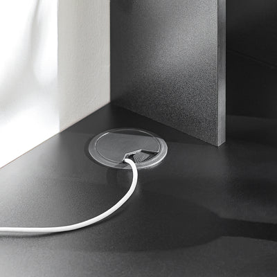 SoBuy FWT18-Sch Table Murale Bureau avec Étagère intégrée Armoire de Rangement Murale