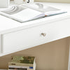 SoBuy FWT31-W Table Bureau d'Angle Bureau informatique Secrétaire avec Tiroir