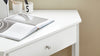 SoBuy FWT31-W Table Bureau d'Angle Bureau informatique Secrétaire avec Tiroir