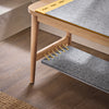 SoBuy HFSR01-N Banc à Chaussures Banc de Rangement Bout de lit Etagère à Chaussures Meuble de Rangement avec raccords à Tenon