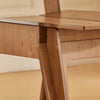 SoBuy HFST01-BR Chaise Design en Bois Confortable Ergonomique Chaise de Salle à Manger avec Dossier Chaise de Bureau en Tenons et Mortaises