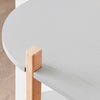 SoBuy HSTR01-H-HG Console d’Entrée avec 3 Niveaux, pour Salon et Chambre, Rangement Optimisé, Design Fonctionnel, Usage Quotidien – L100×P33×H88 cm, Bois, Gris