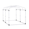 SoBuy KLS11-L-GR Abri de Jardin Imperméable avec Crochets, pour Vélo, Moto et Outils, Résistant à l’Humidité, Rangement Optimisé – L159×P219×H165 cm, Vert