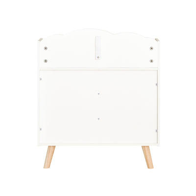 SoBuy KMB100-K-W Bibliothèque Enfant, Étagère à Livres, Étagère de Rangement Jouets pour Enfants,  2 Compartiments Ouverts