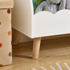 SoBuy KMB100-W Bibliothèque Enfant avec 5 Compartiments Ouverts, pour Chambre d’Enfant, Rangement Optimisé, Design Fonctionnel – L82×P35×H76 cm, Blanc