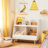 SoBuy KMB19-W Bibliothèque Enfant avec 5 Compartiments Ouverts, pour Chambre d’Enfant, Rangement Optimisé, Design Fonctionnel, Pratique – L86×P36×H77 cm, Blanc