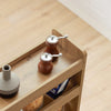 SoBuy NSR01-PF Étagère de Niche à roulettes en Bois Meuble de Rangement Cuisine Salle de Bain Chariot Placard Alcôve