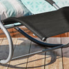 SoBuy OGS28-SCHx2 Lot de 2 Chaise Longue Transat de Jardin Bascule avec Appui-tête Réglable et Pochette latérale