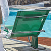 SoBuy OGS28-WDx2 Lot de 2 Chaise Longue Transat de Jardin Bascule avec Appui-tête Réglable et Pochette latérale