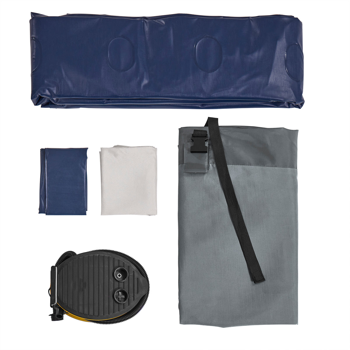 SoBuy Tente de Camping extérieure Tentes Double avec Crochet pour Lampe et Sacs de Rangement pour Chaussures Tente 3-en-1