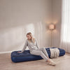 SoBuy Tente de Camping extérieure Tentes Double avec Crochet pour Lampe et Sacs de Rangement pour Chaussures Tente 3-en-1