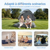 SoBuy Tente de Camping extérieure Tentes Double avec Crochet pour Lampe et Sacs de Rangement pour Chaussures Tente 3-en-1