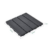 SoBuy SDA15-HG Dalles Terrasse Extérieur Clipsables 35 Pièces – Revêtement Sol Balcon et Jardin, Antidérapant, Gris, 30,5x30,5 cm