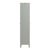 SoBuy BZR68-HG Colonne Salle de Bain Rangement Fonctionnel et Compact, pour Salle de Bain et WC, Rangement Optimisé, Design Fonctionnel – L39×P30×H169 cm, Gris