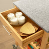 SoBuy FKW28-HG Chariot de Cuisine de Service Roulant, Etagère de la Cuisine, Plateau en Marbre