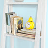 sobuyes.shopG101-W Étagère style échelle Bibliothèque, 5 étages –Blanc
