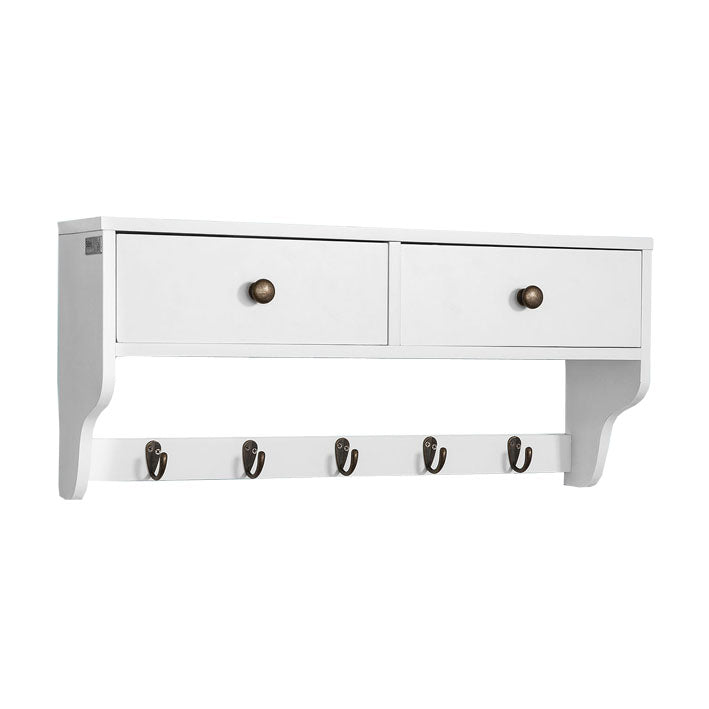 sobuyes.shopG178-W Portemanteau Étagère murale