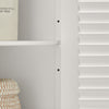 sobuyes.shopG237-W Meuble Sous-Lavabo Meuble de Salle de Bain Vasque, 2 portes et 2 étages