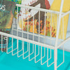 SoBuy KMB07-B Bibliothèque + Coffre de Rangement Coffre à Jouets Étagère à Livres pour Enfants