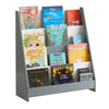 SoBuy KMB32-HG Étagère à livres pour enfants avec 4 compartiments de rangement pour les livres Gris