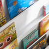 SoBuy KMB32-W Bibliothèque Montessori Enfant – 4 Compartiments pour Livres et Jouets, Blanc